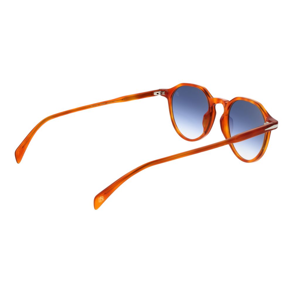 Lunettes de soleil David Beckham en acétate marron