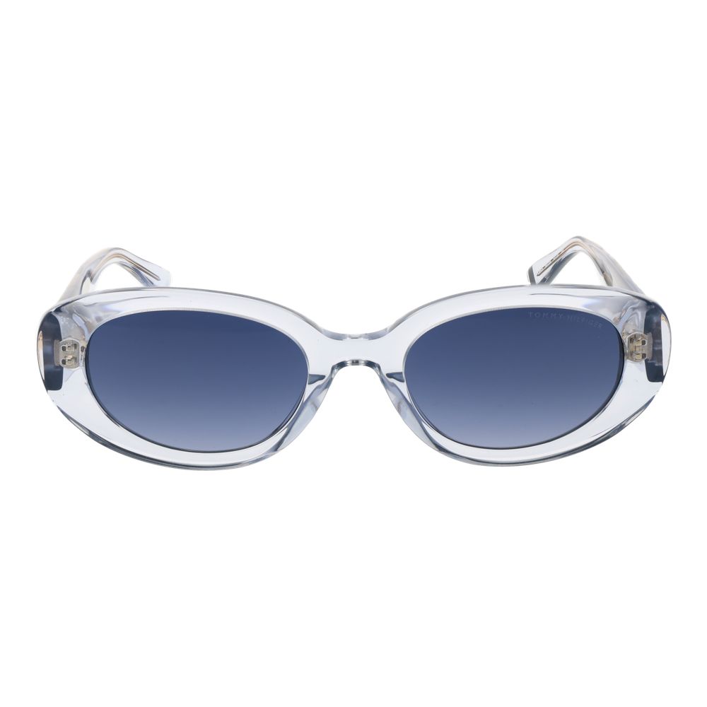 Lunettes de soleil Tommy Hilfiger bleues en acétate