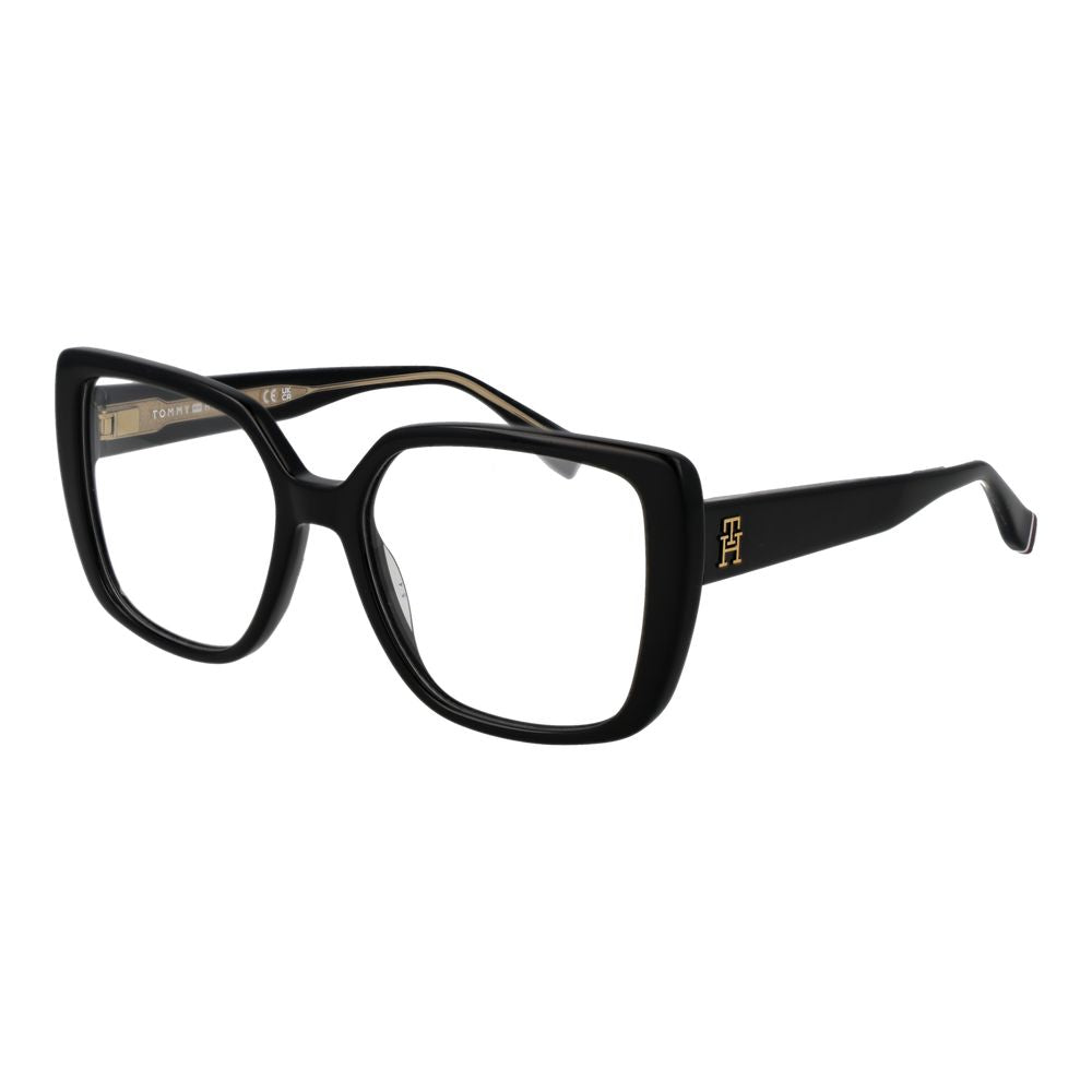 Tommy Hilfiger Schwarze Azetatbrille (Gestelle)