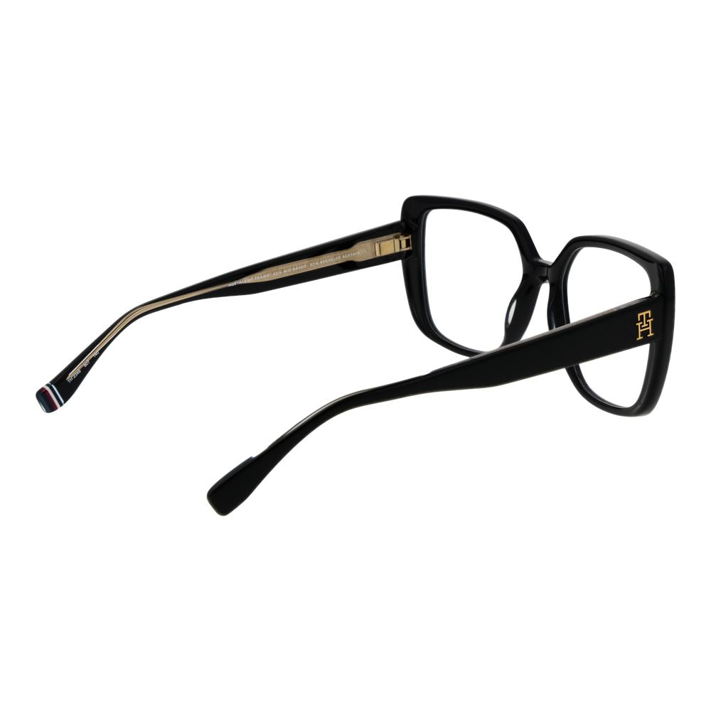 Tommy Hilfiger Schwarze Azetatbrille (Gestelle)