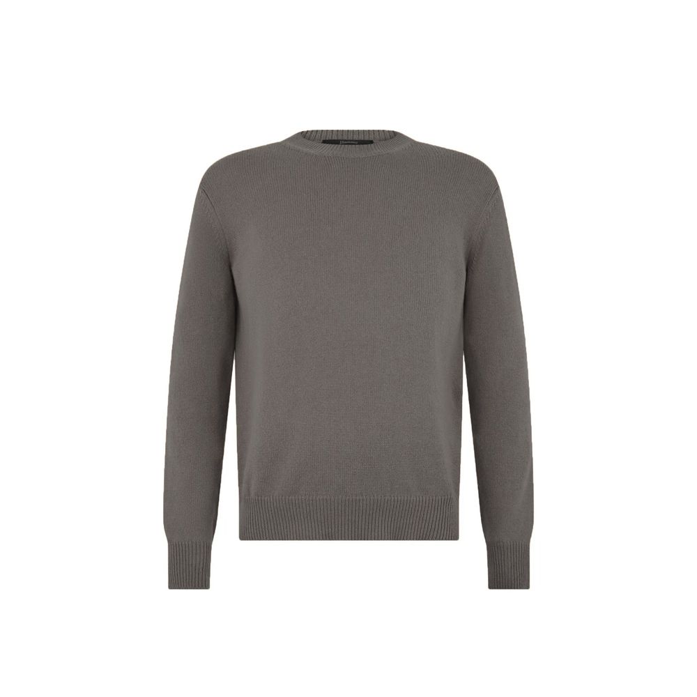 Pull en cachemire gris Herno