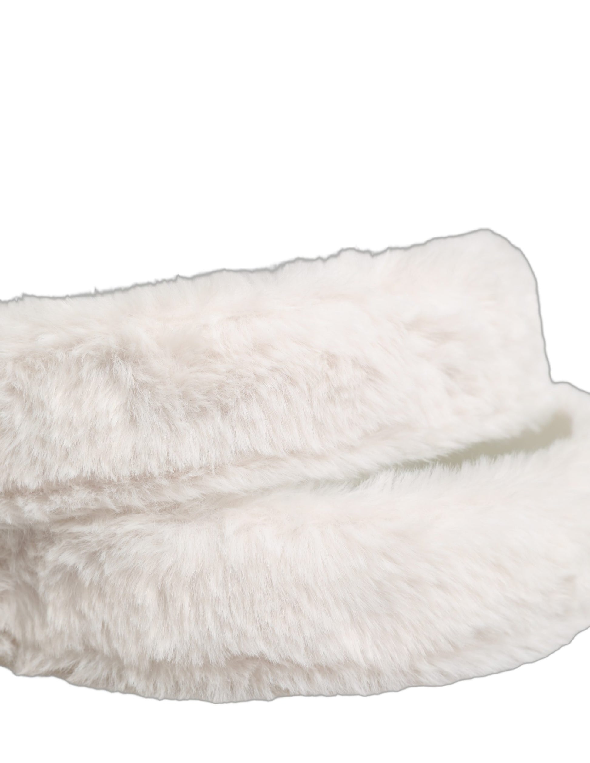 Ceinture Dolce & Gabbana en molleton blanc avec logo DG argenté et boucle en métal