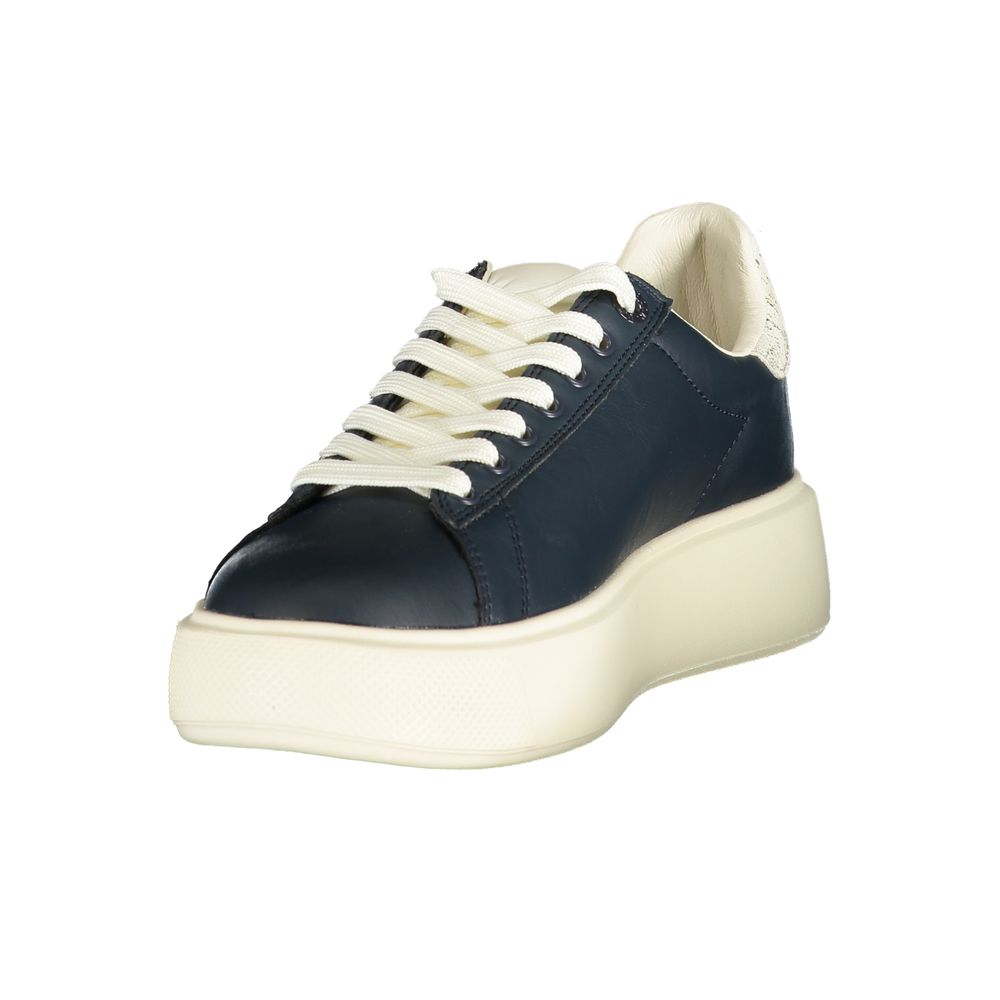 U.S. POLO ASSN. Baskets Femme en Polyuréthane Bleu