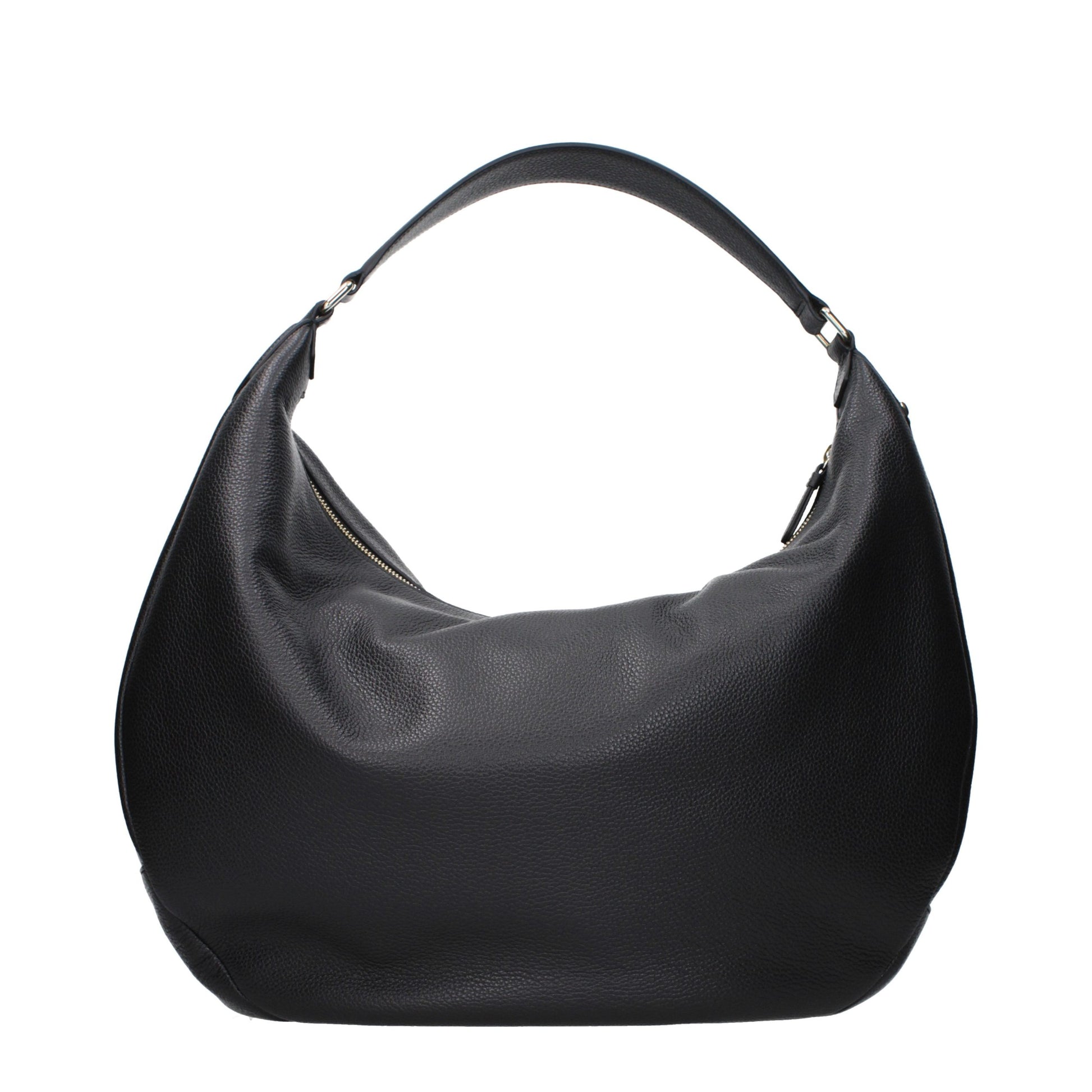 Sac porté épaule Jimmy Choo en cuir noir