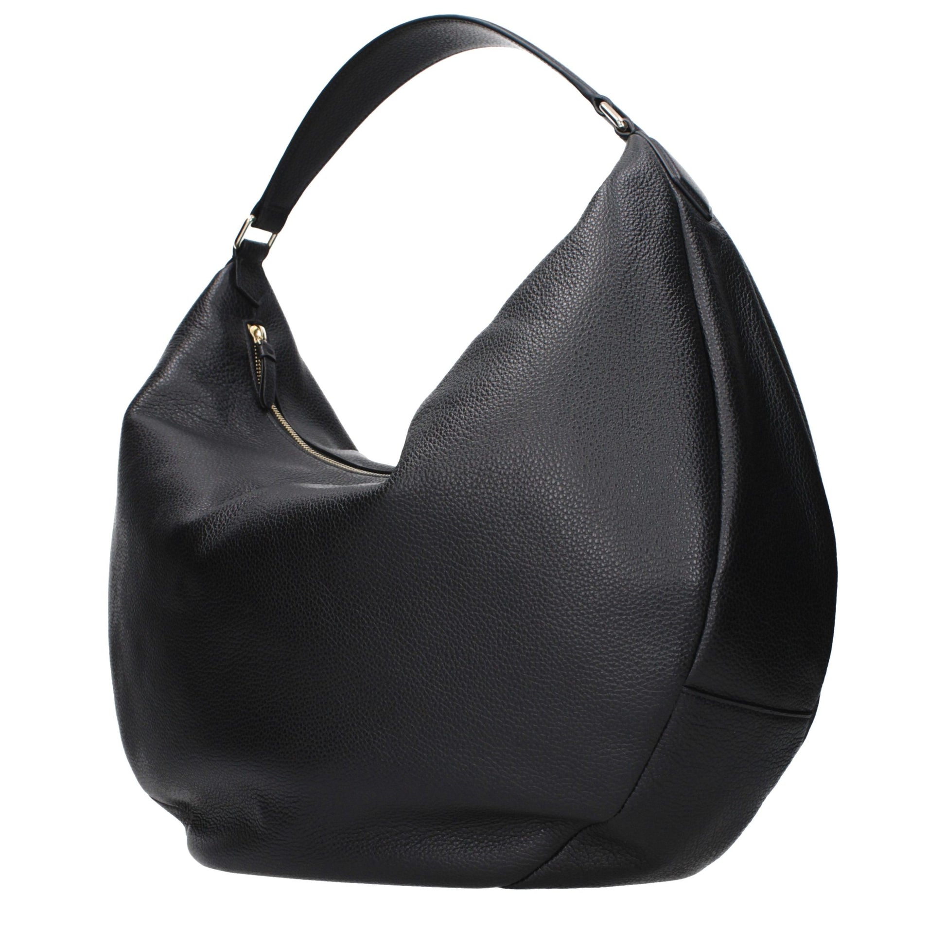 Sac porté épaule Jimmy Choo en cuir noir