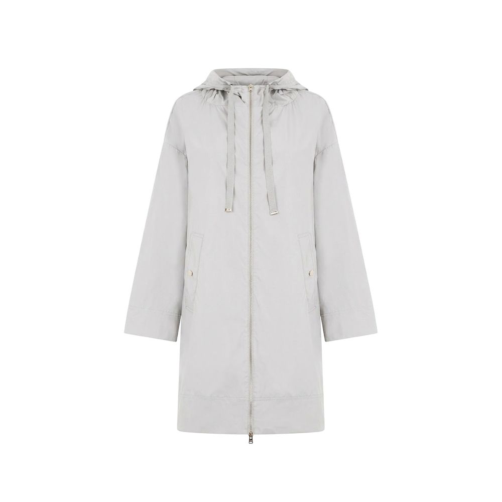 Manteau Herno gris en élasthanne