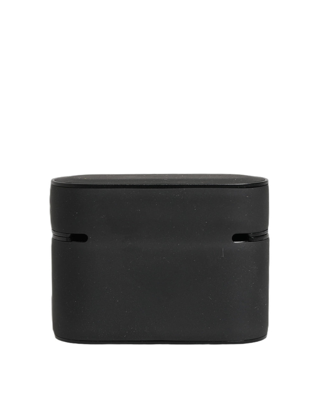 Dolce & Gabbana Case Black PVC Embossed Logo Flip Holder Women Airpods