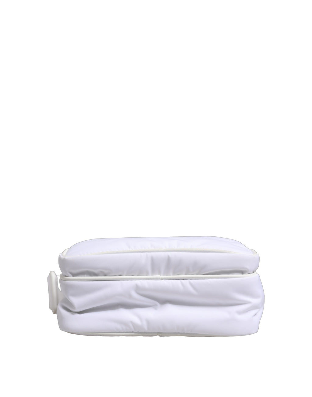 Sac bandoulière Dolce & Gabbana blanc avec plaque logo pour homme