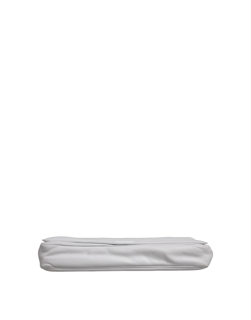 Sac bandoulière Dolce & Gabbana blanc avec plaque logo pour femme