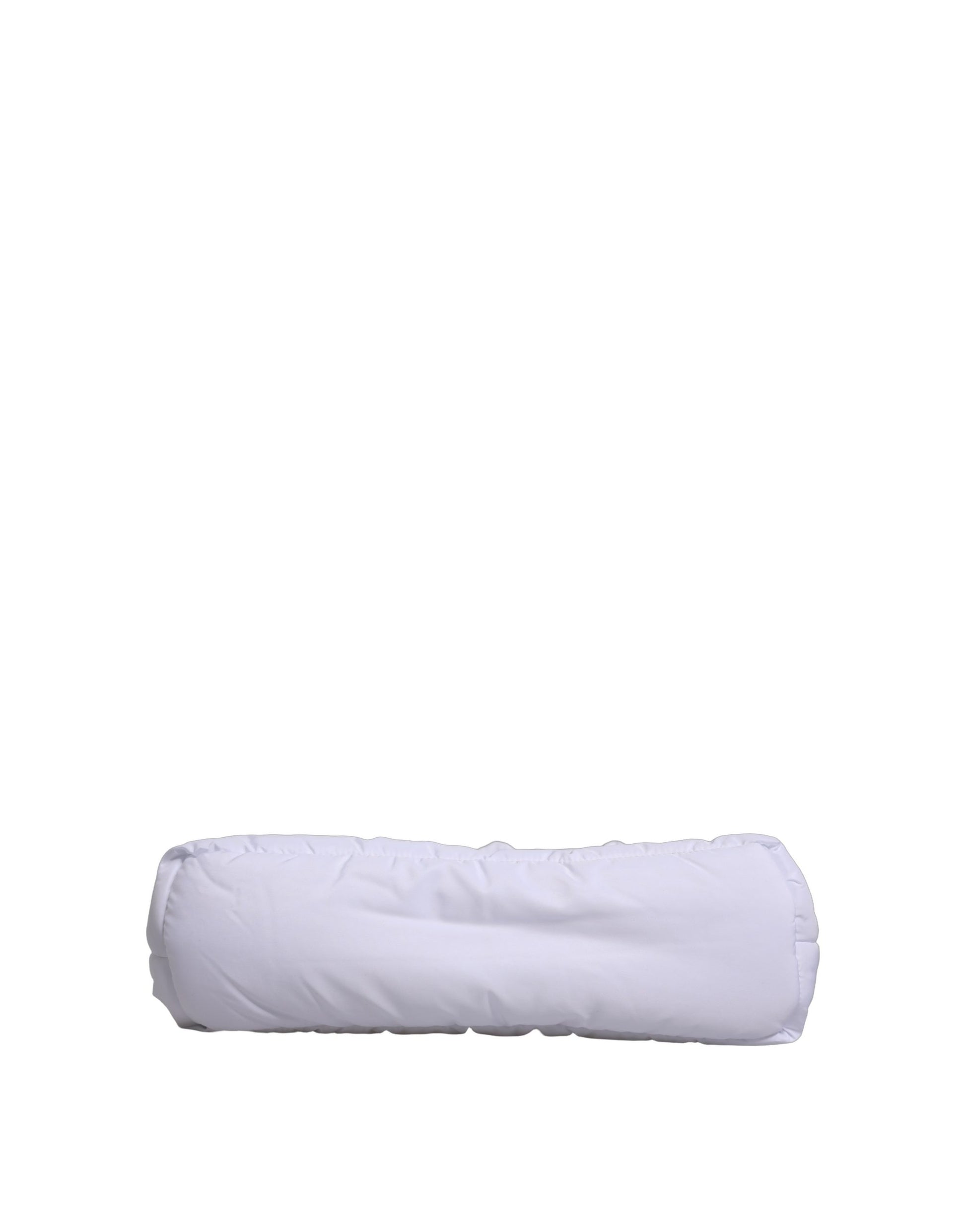 Sac porté épaule matelassé en polyester avec plaque logo blanche Dolce & Gabbana