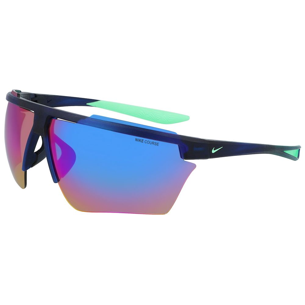 Lunettes de soleil injectées Nike bleues