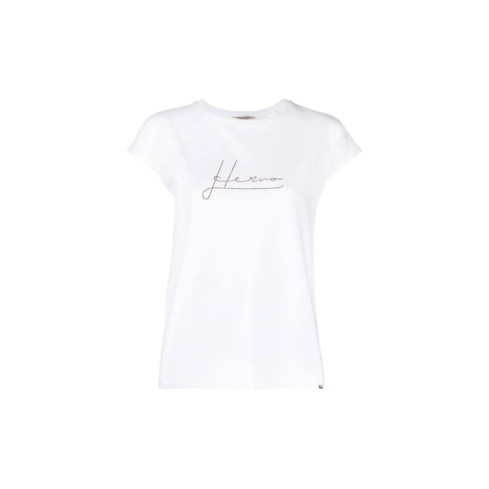 T-shirt Herno en coton blanc