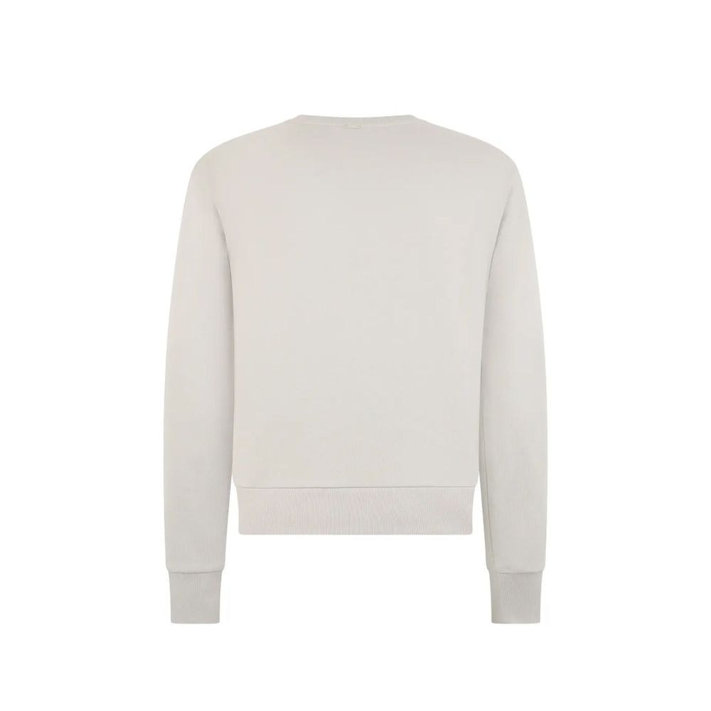 Sweat-shirt en coton gris Herno