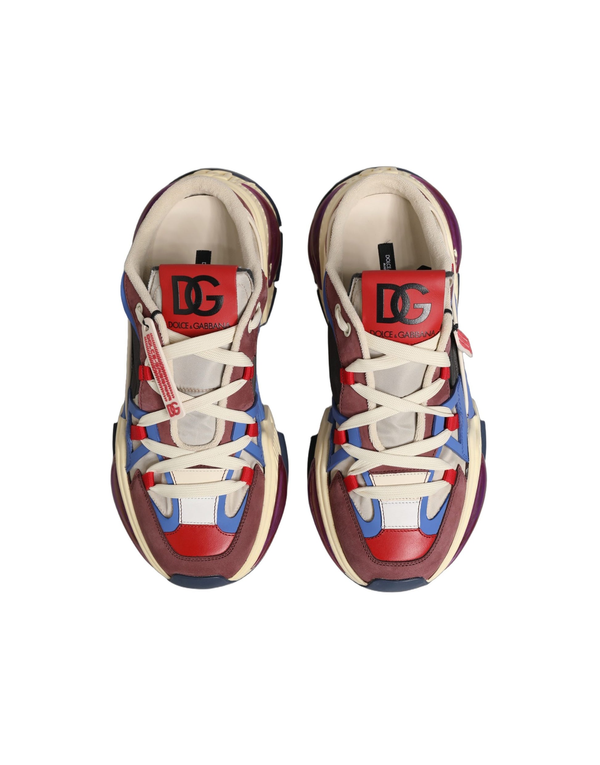 Chaussures baskets basses pour homme Dolce & Gabbana Airmaster multicolores