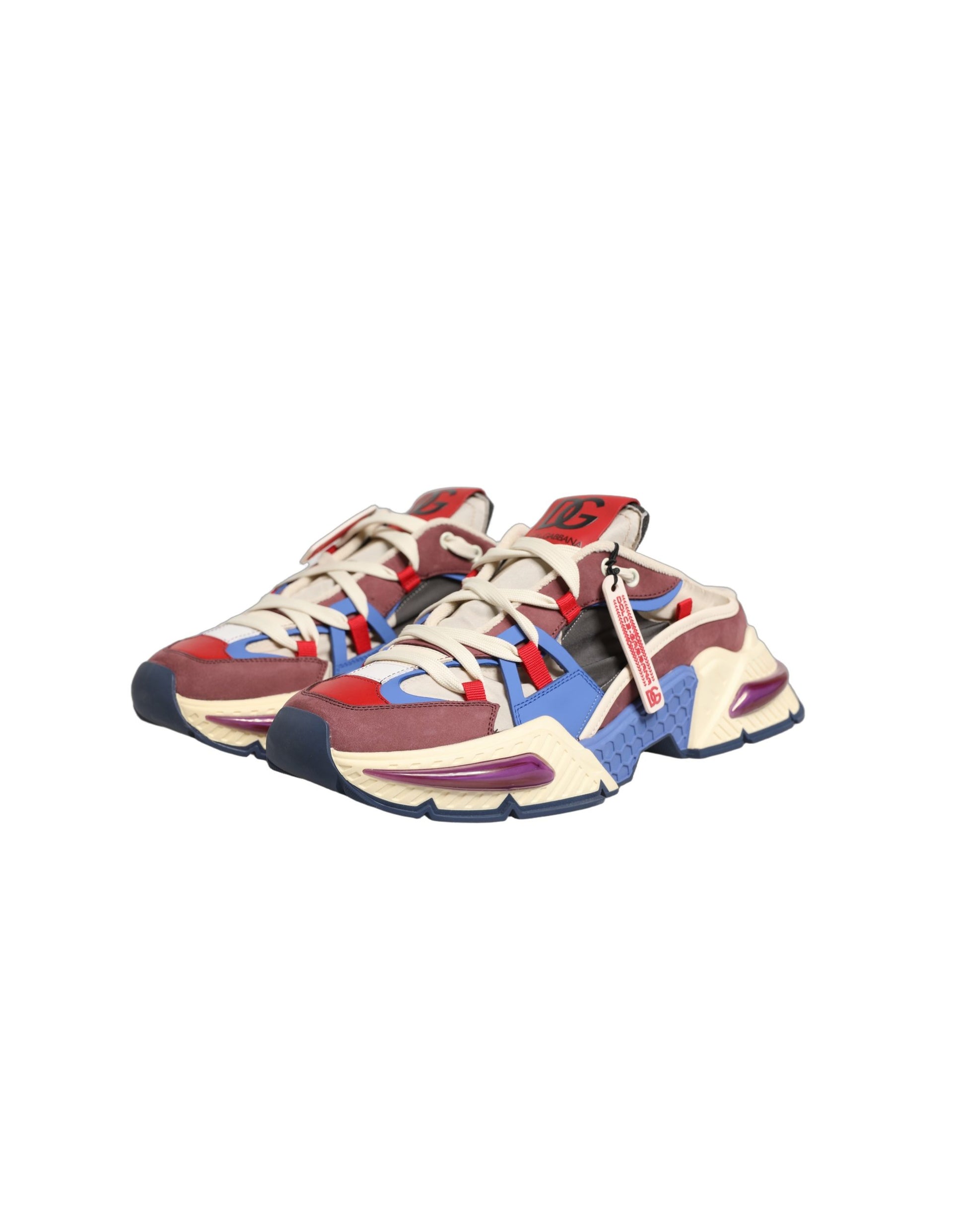 Chaussures baskets basses pour homme Dolce & Gabbana Airmaster multicolores