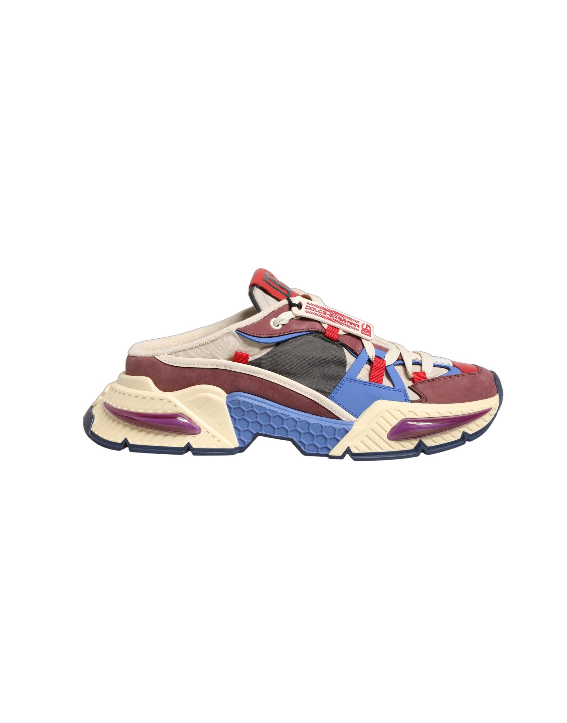 Chaussures baskets basses pour homme Dolce & Gabbana Airmaster multicolores