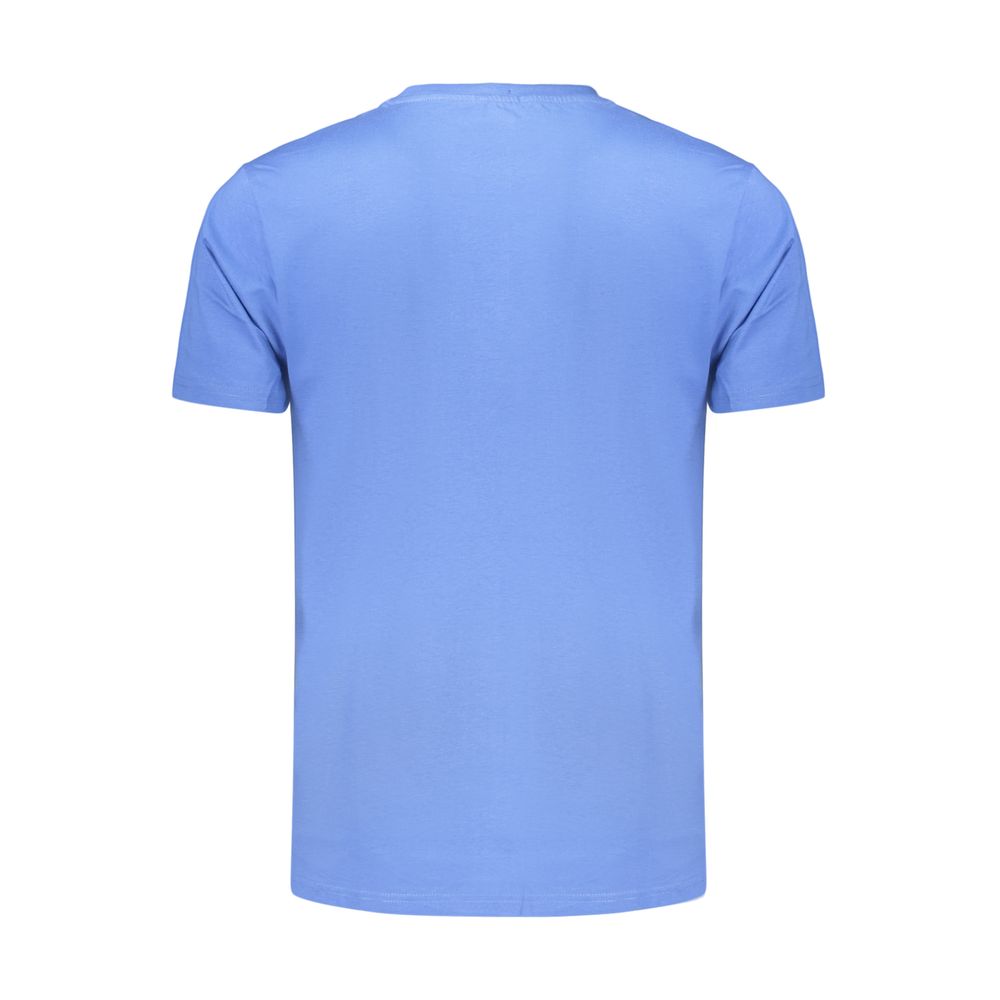 T-shirt en coton pour homme Coveri Moving Blue
