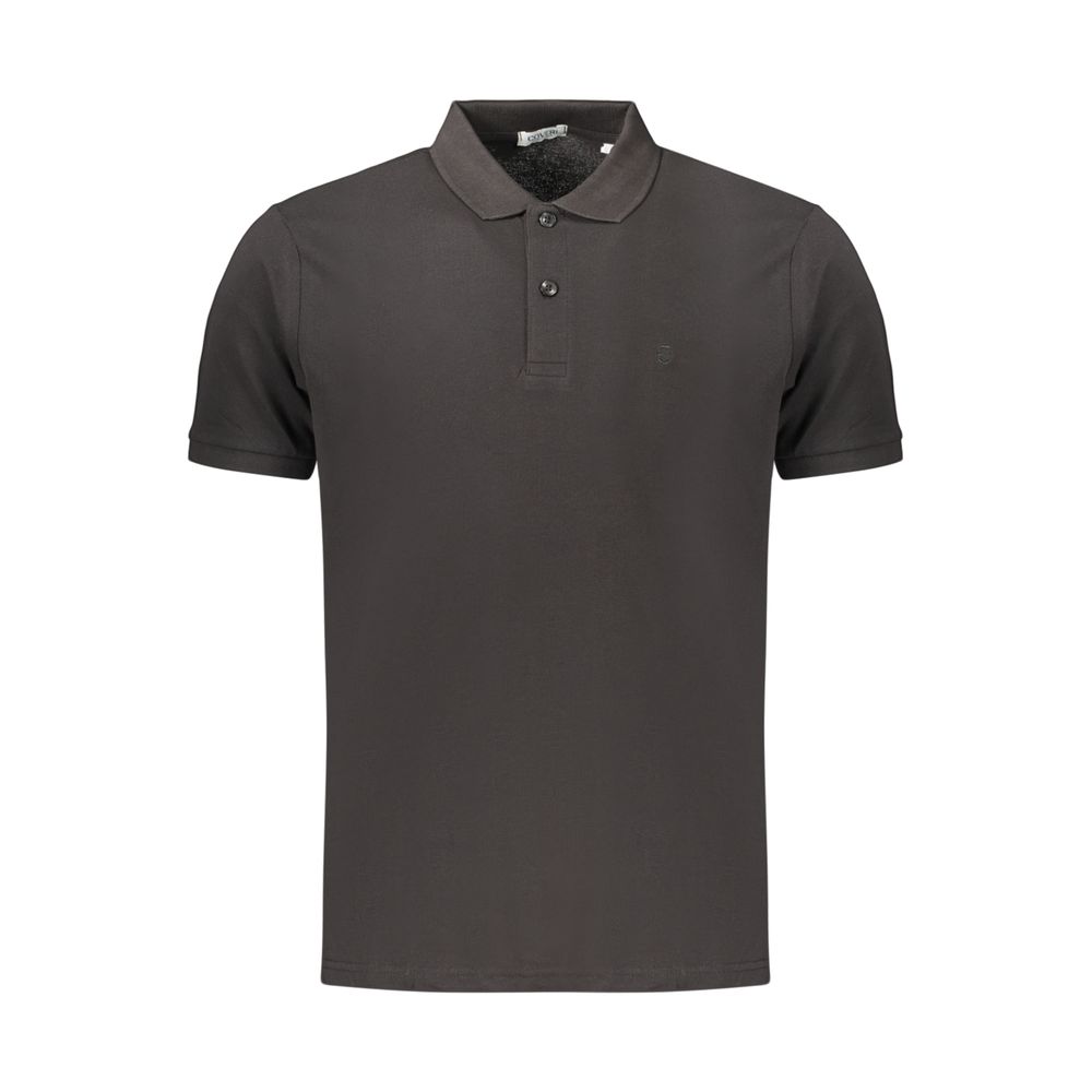 Polo Coveri Moving Noir en Coton pour Homme