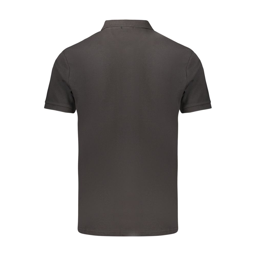 Polo Coveri Moving Noir en Coton pour Homme
