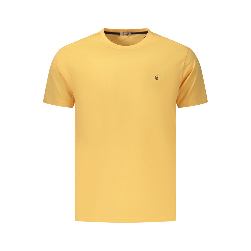T-shirt en coton orange Coveri Moving pour homme