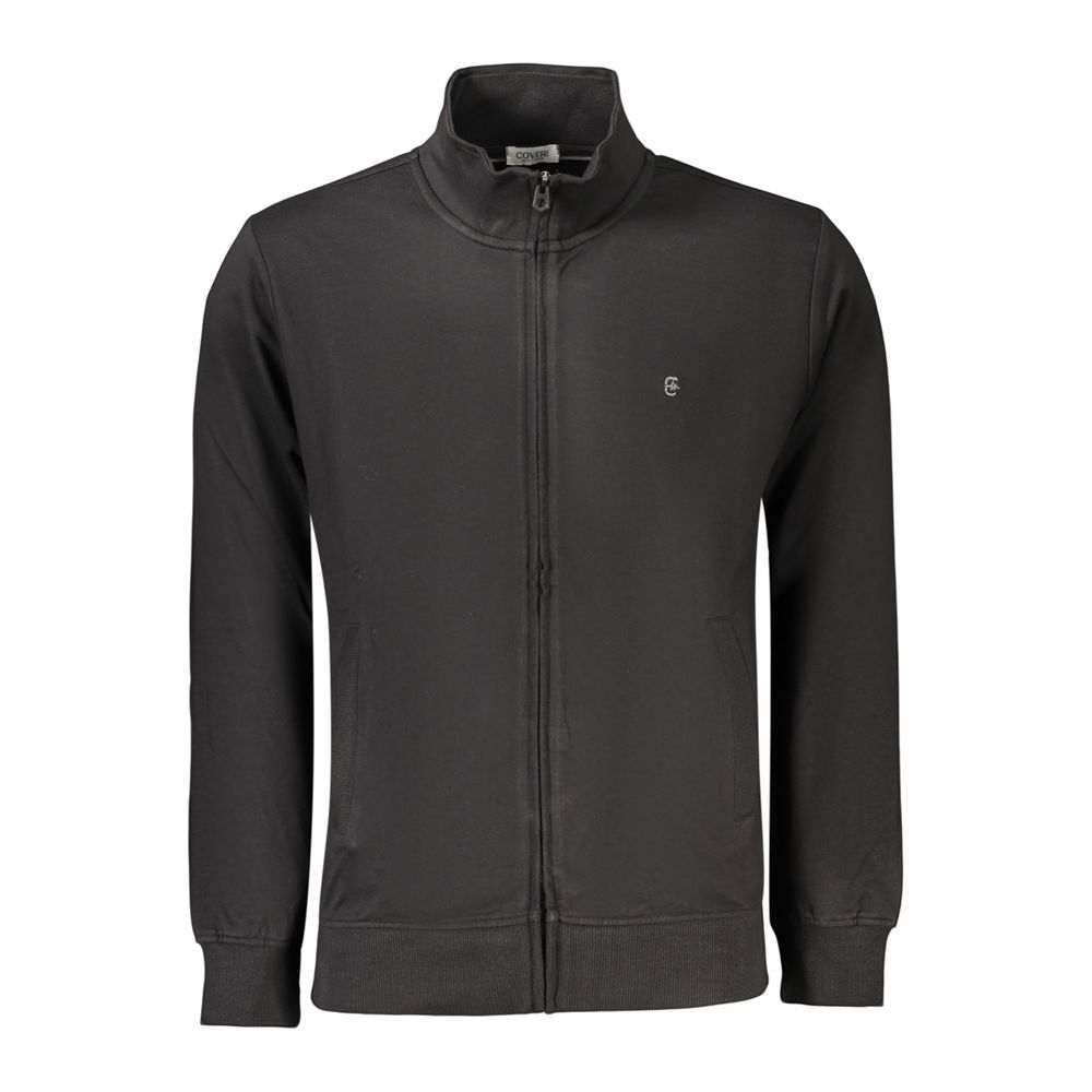Coveri Moving Sweat-shirt homme en coton noir