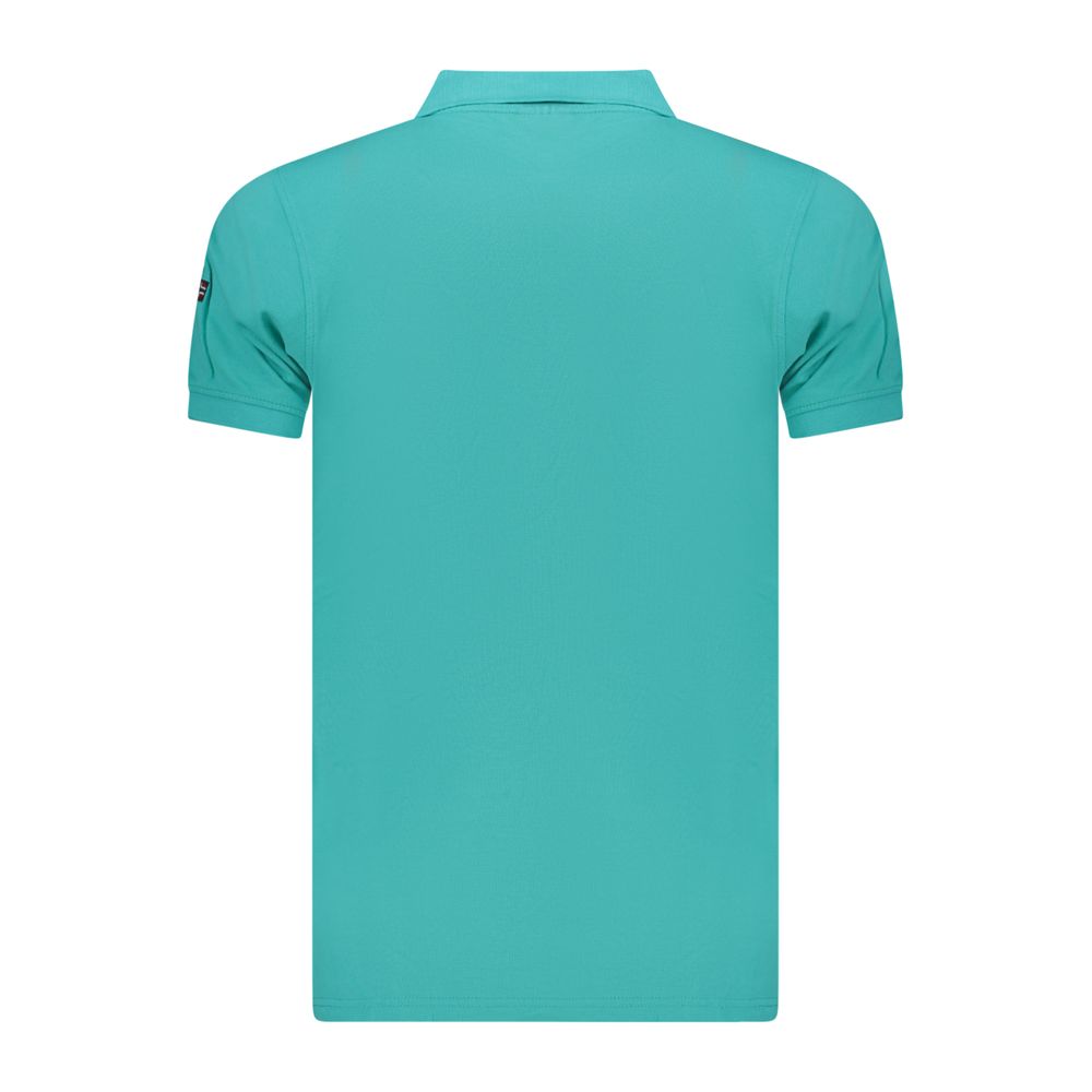 Polo homme en coton Azzurro Norvège 1963