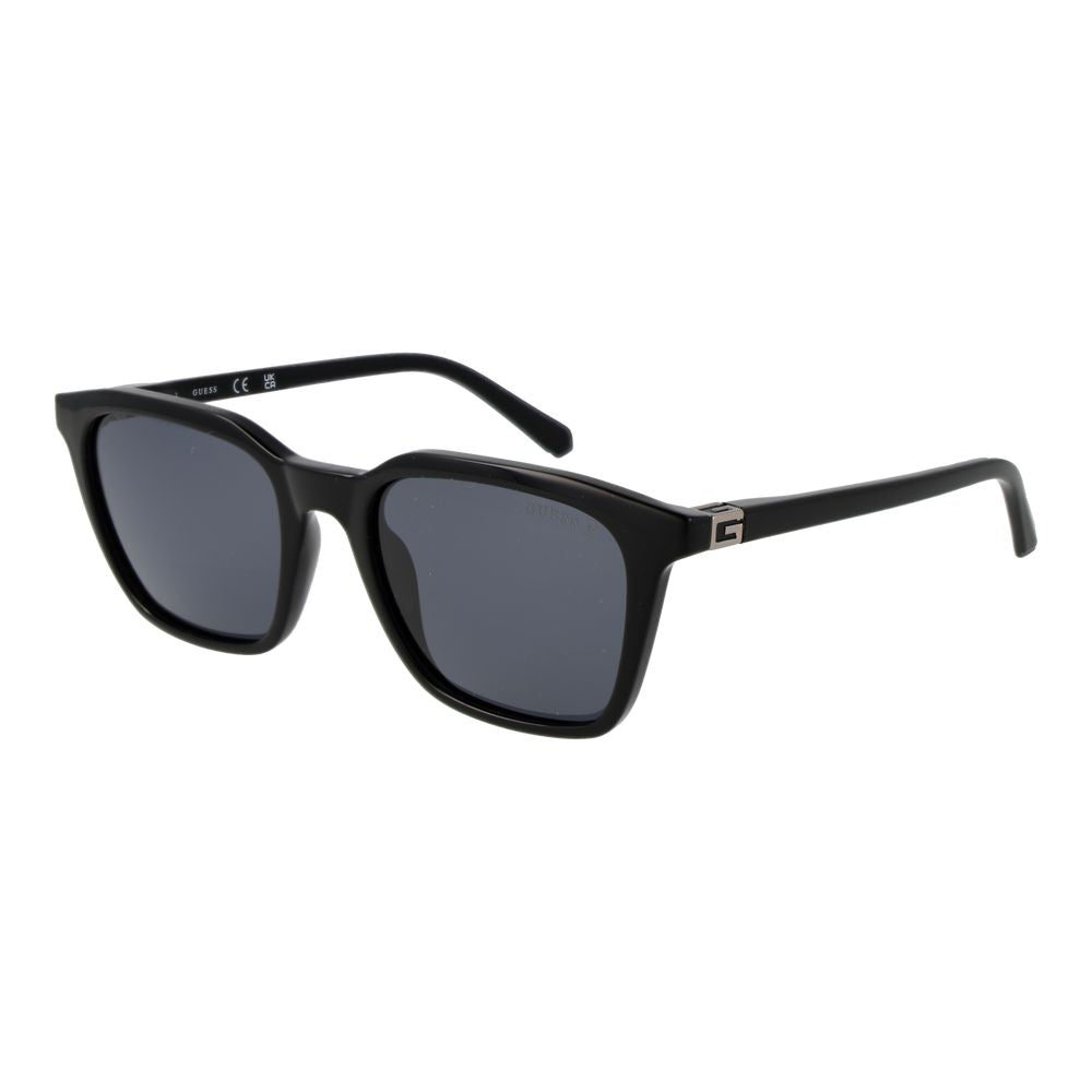 Lunettes de soleil Guess en plastique noir