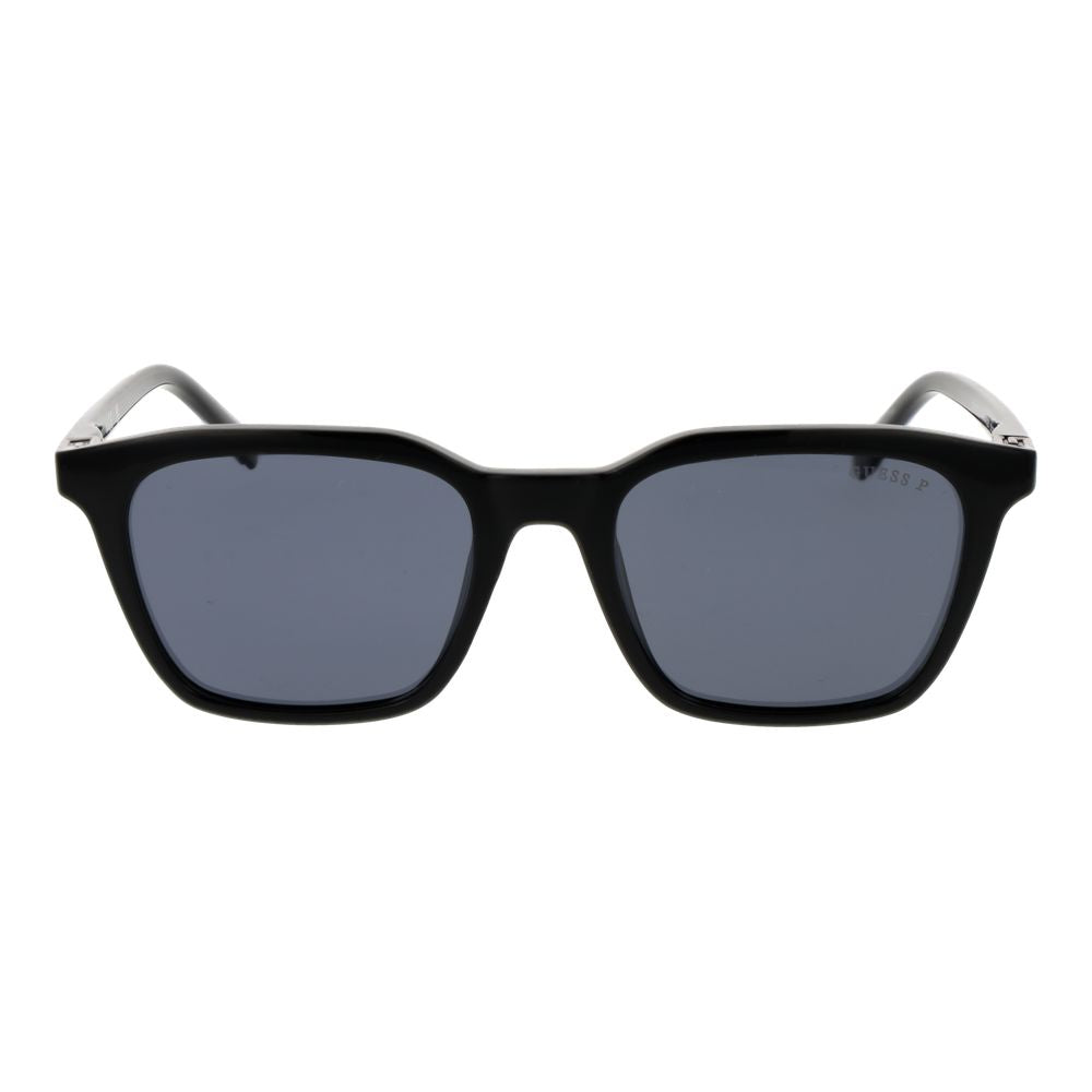 Lunettes de soleil Guess en plastique noir