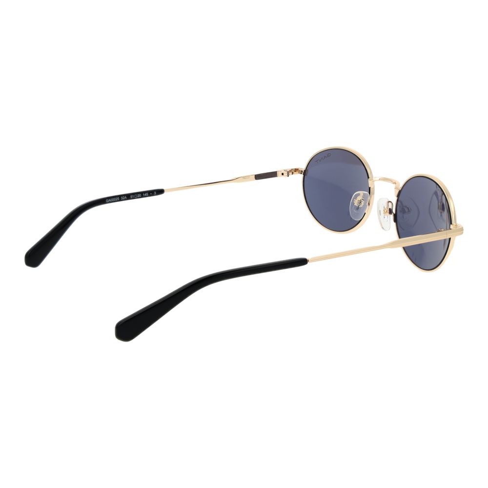 Lunettes de soleil Gant en métal doré