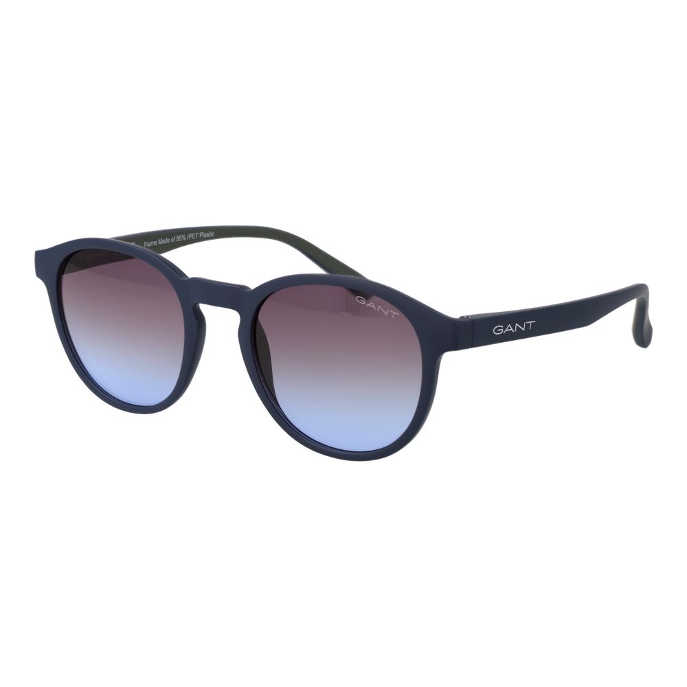 Lunettes de soleil en plastique bleu Gant