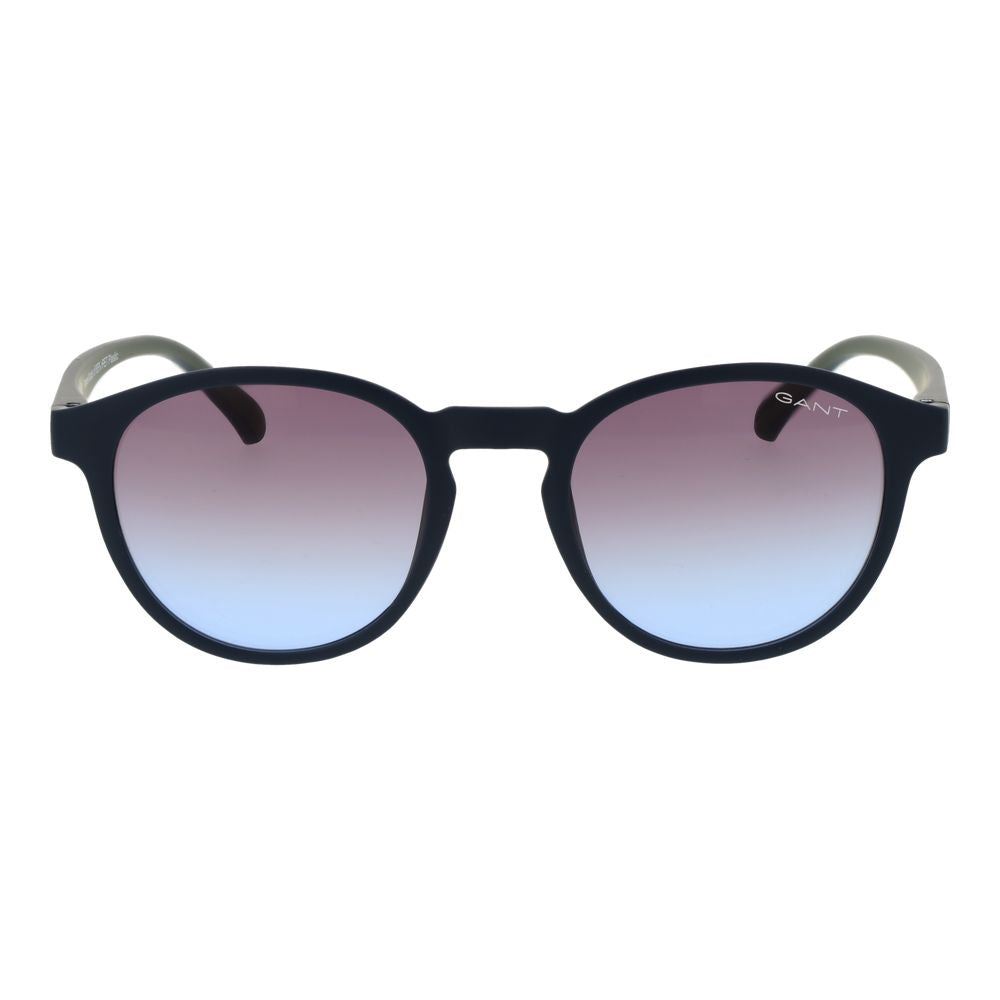 Lunettes de soleil en plastique bleu Gant