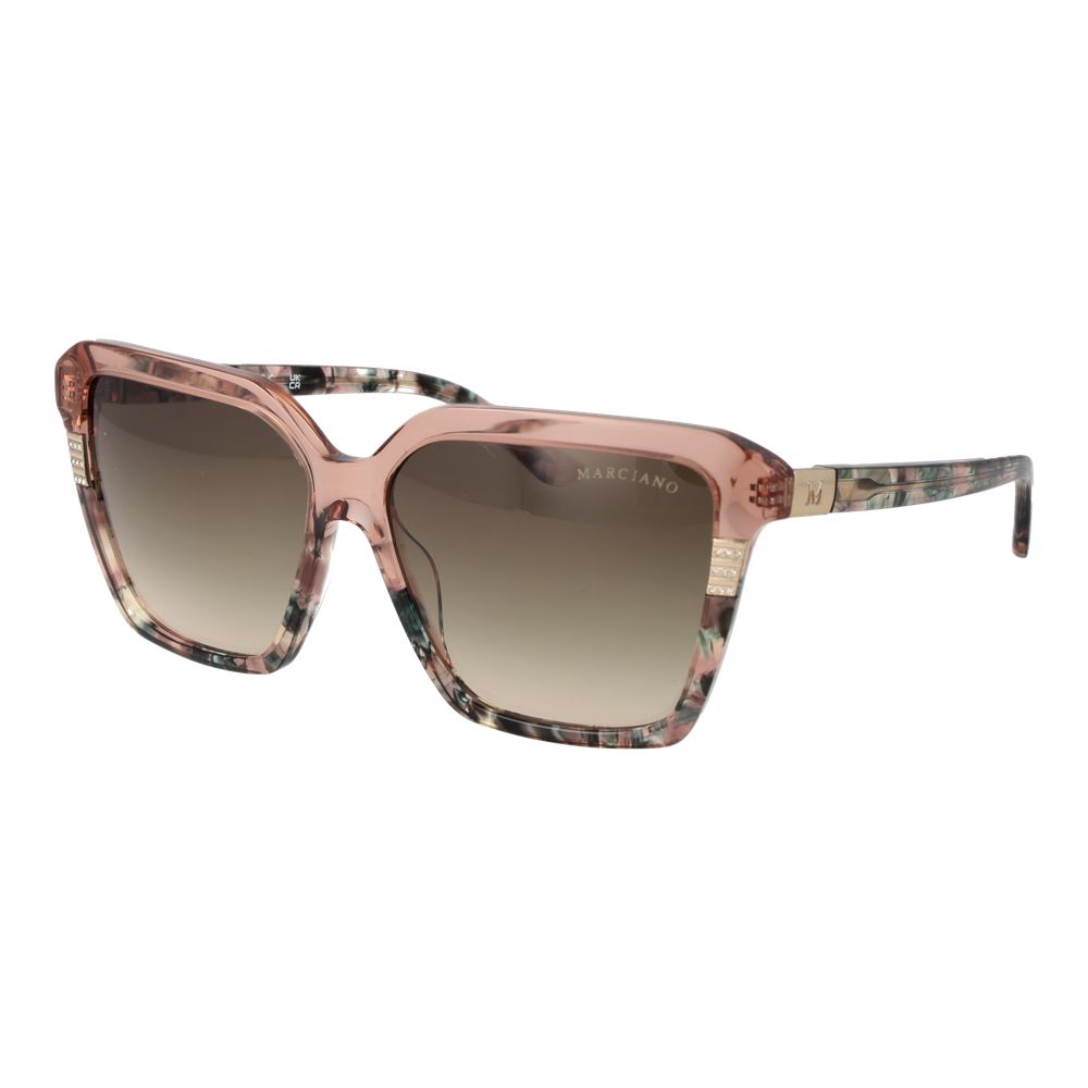 Lunettes de soleil Marciano by Guess en acétate orange