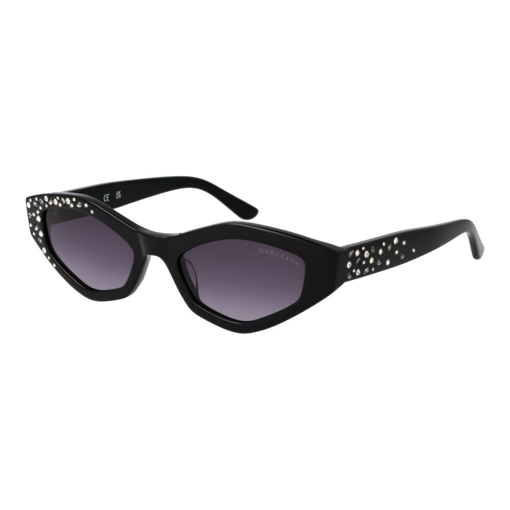Lunettes de soleil Marciano by Guess en acétate noir