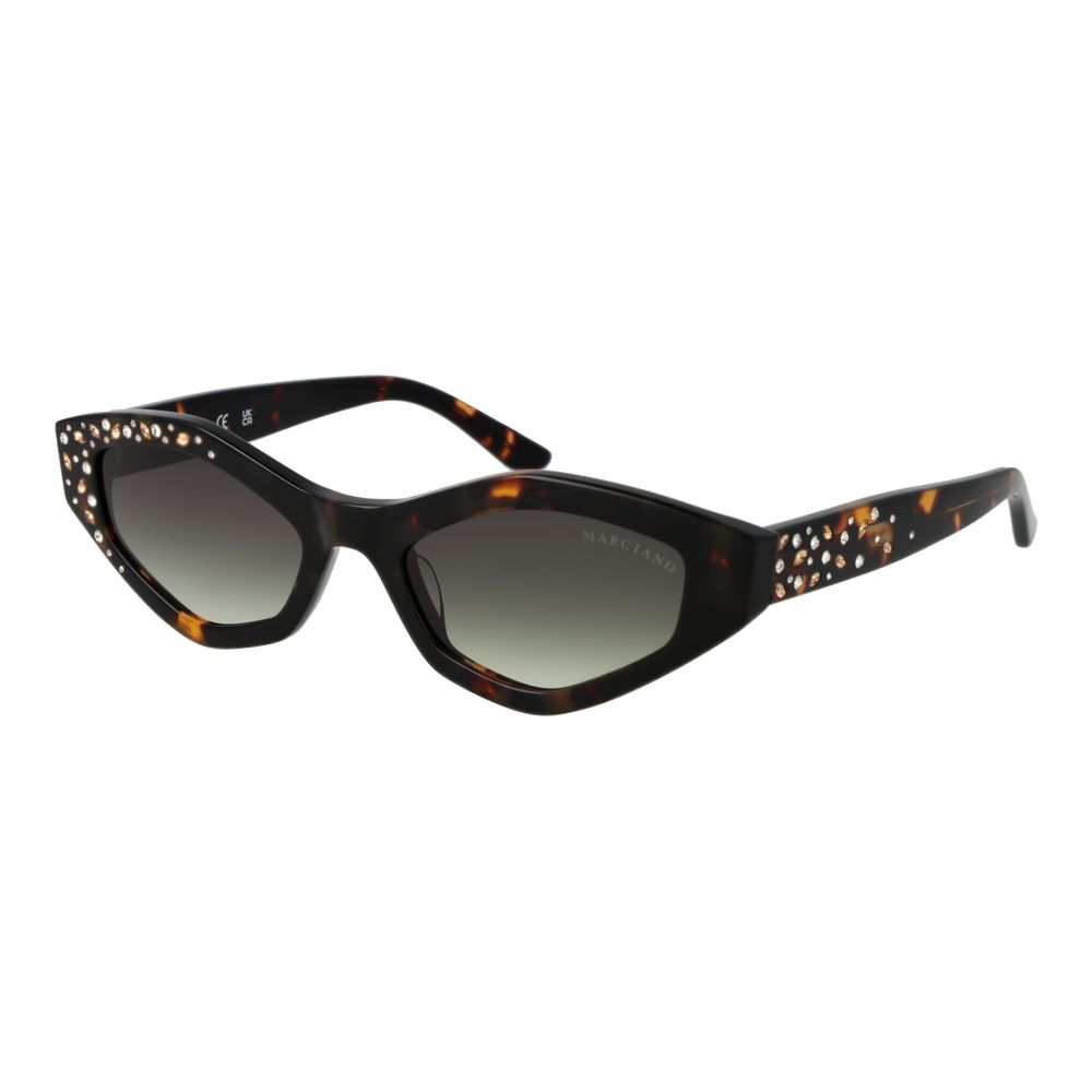 Lunettes de Soleil Marciano by Guess en Acétate Marron