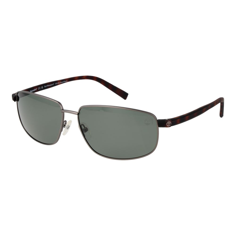 Lunettes de soleil Timberland en métal gris