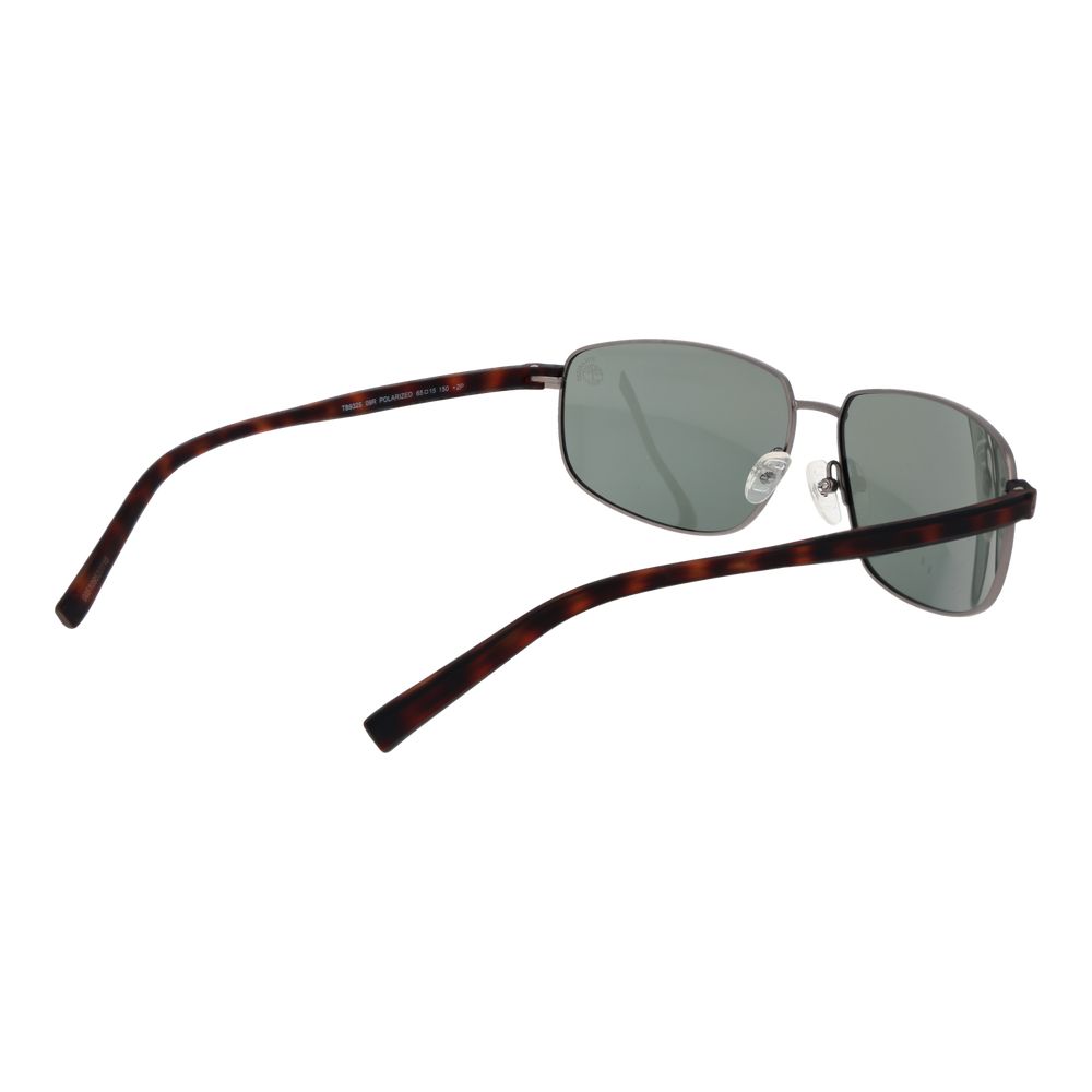 Lunettes de soleil Timberland en métal gris