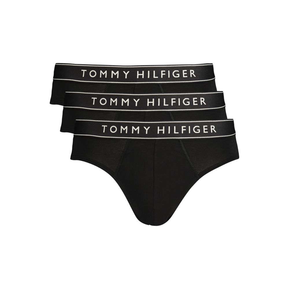 Slip homme Tommy Hilfiger en coton noir