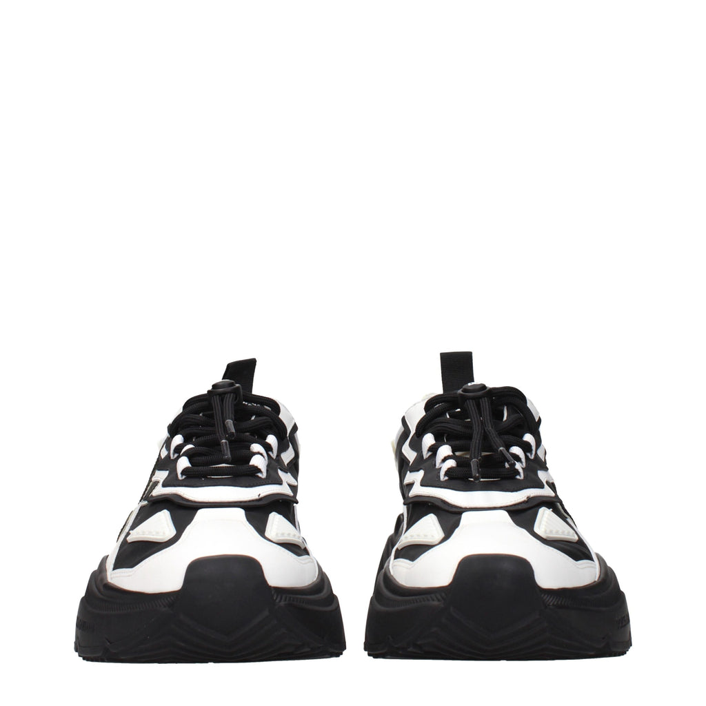 Baskets Chunky Dolce & Gabbana en Cuir Blanc