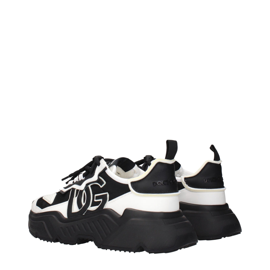 Baskets Chunky Dolce & Gabbana en Cuir Blanc