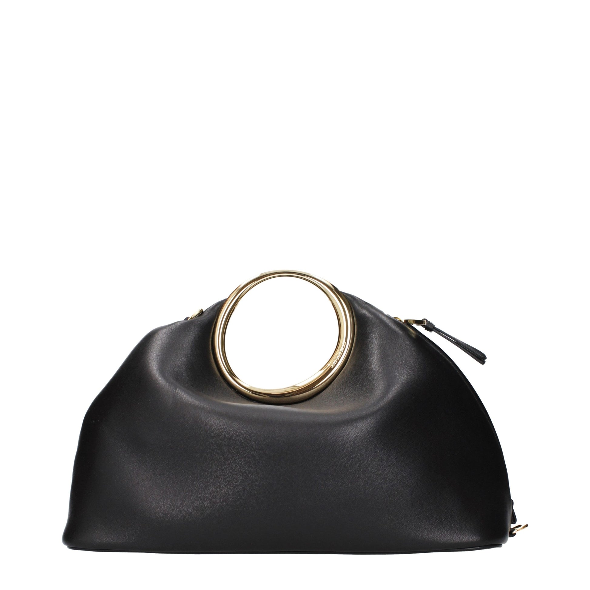 Sac à main en cuir noir Jacquemus