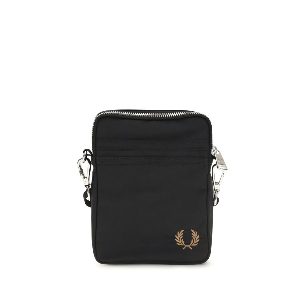 Sac à bandoulière en nylon noir Fred Perry