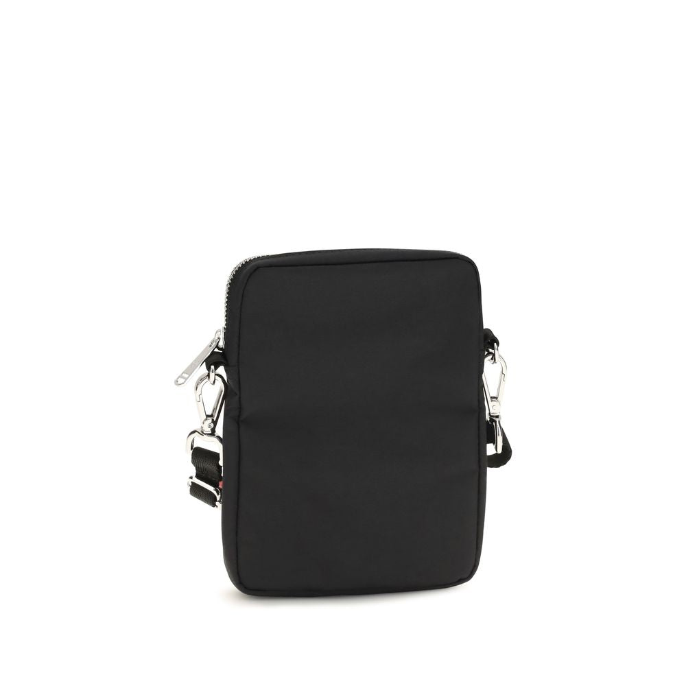 Sac à bandoulière en nylon noir Fred Perry