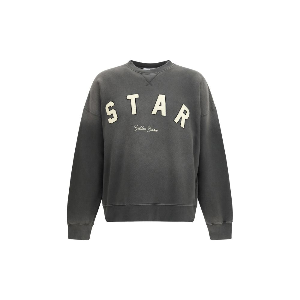 Sweat-shirt Golden Goose en coton gris