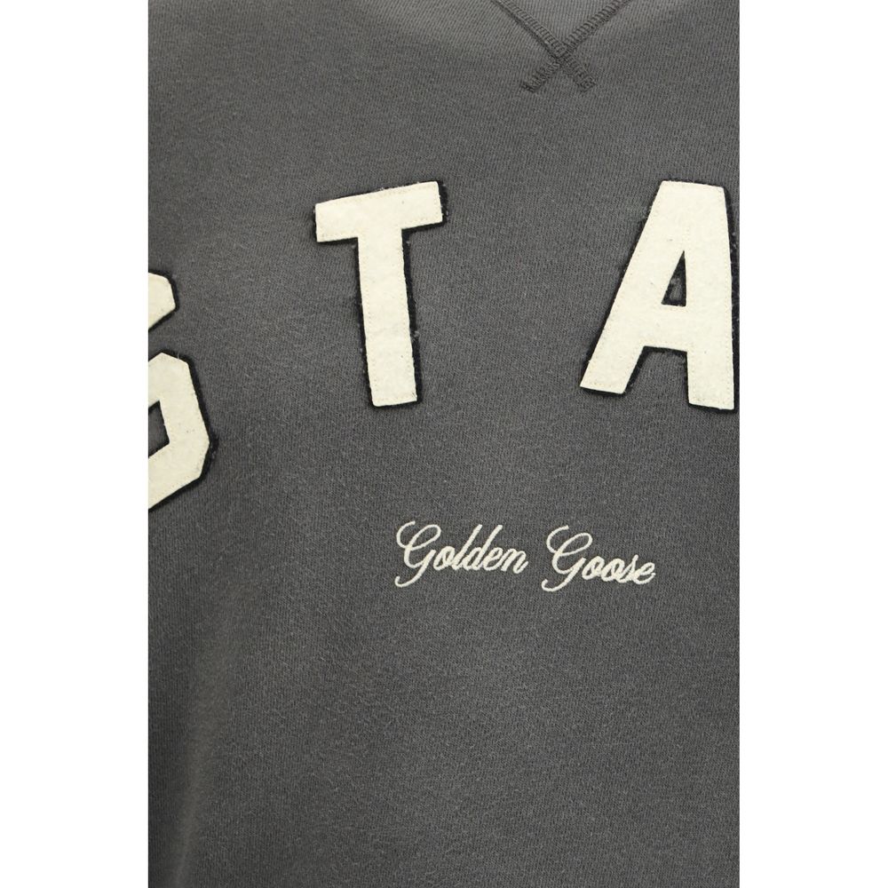 Sweat-shirt Golden Goose en coton gris