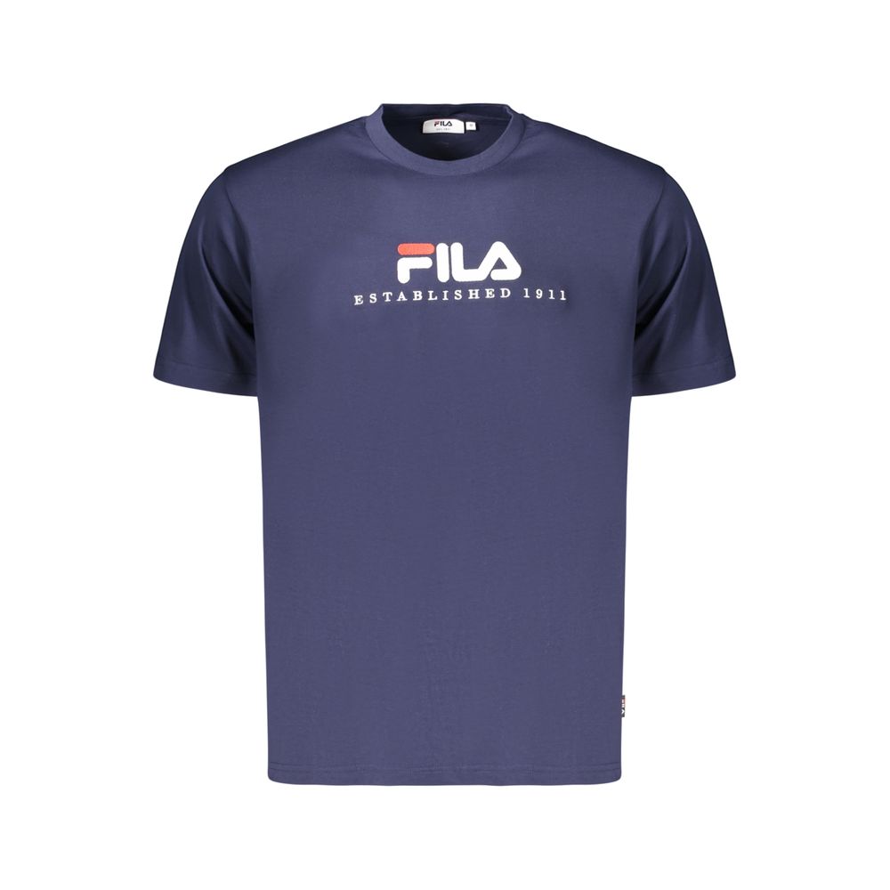 T-shirt en coton bleu Fila pour homme