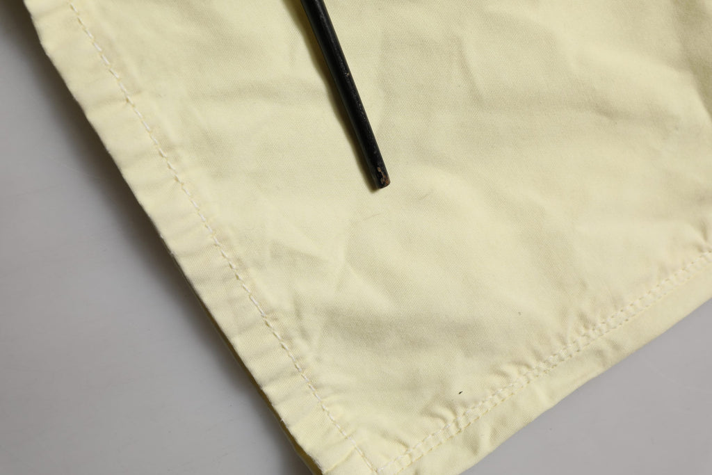 Jean décontracté droit en denim de coton jaune Roy Roger's