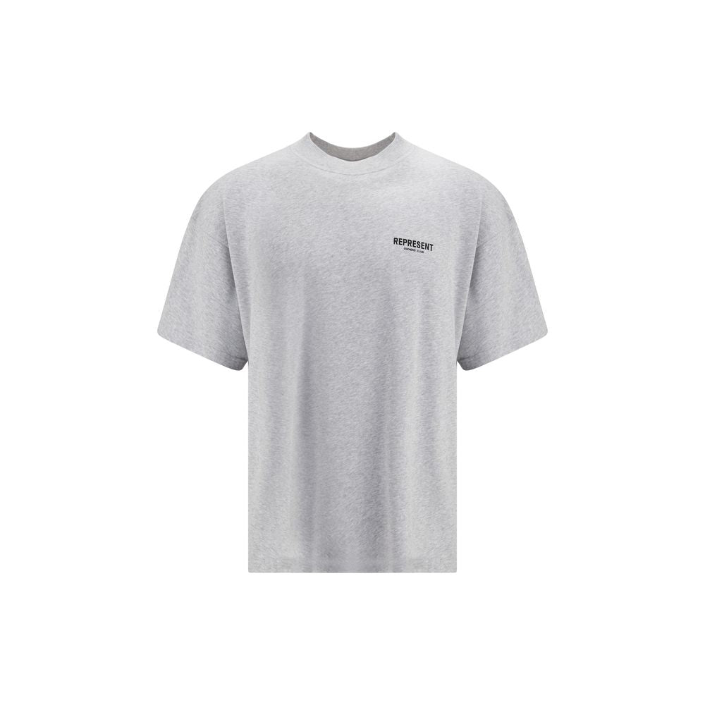 T-shirt gris en coton