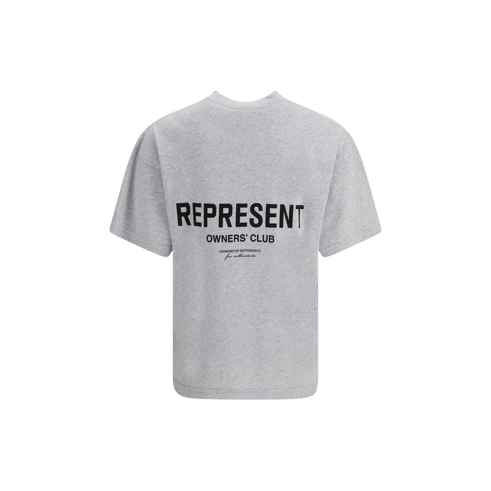 T-shirt gris en coton