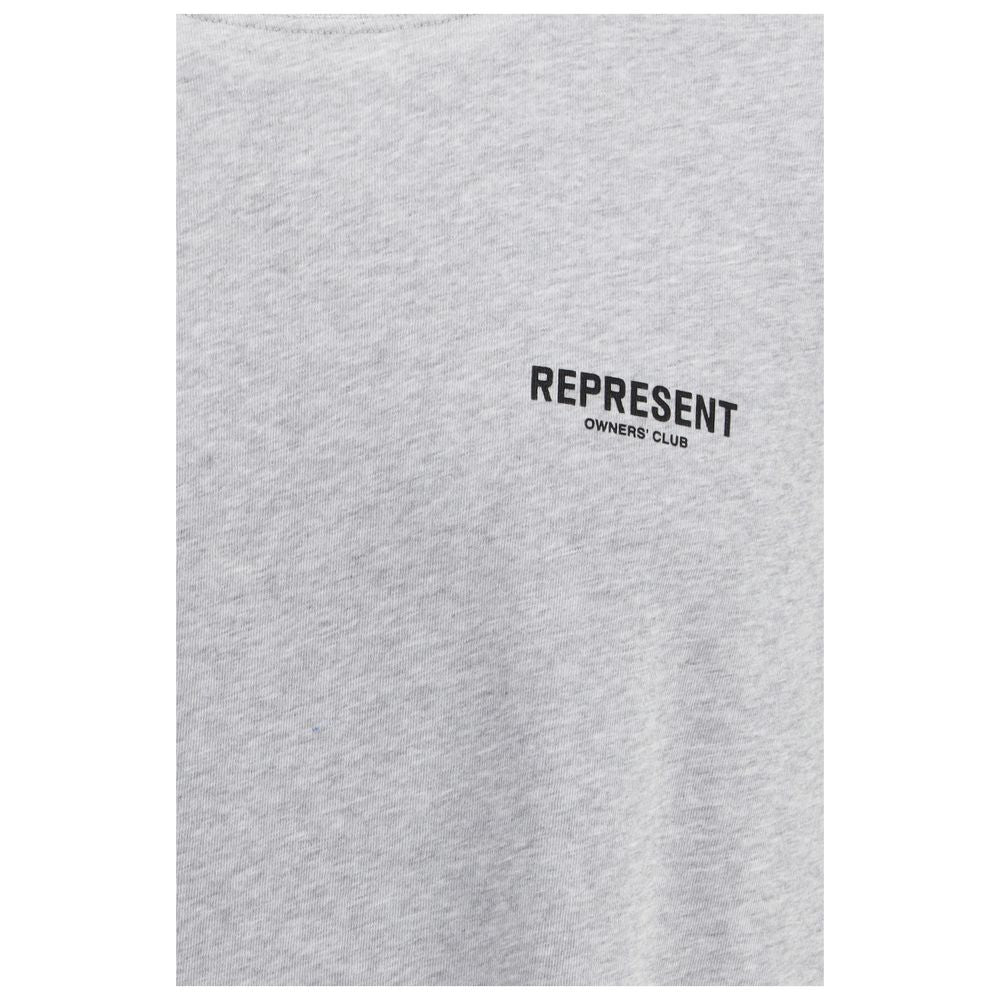 T-shirt gris en coton