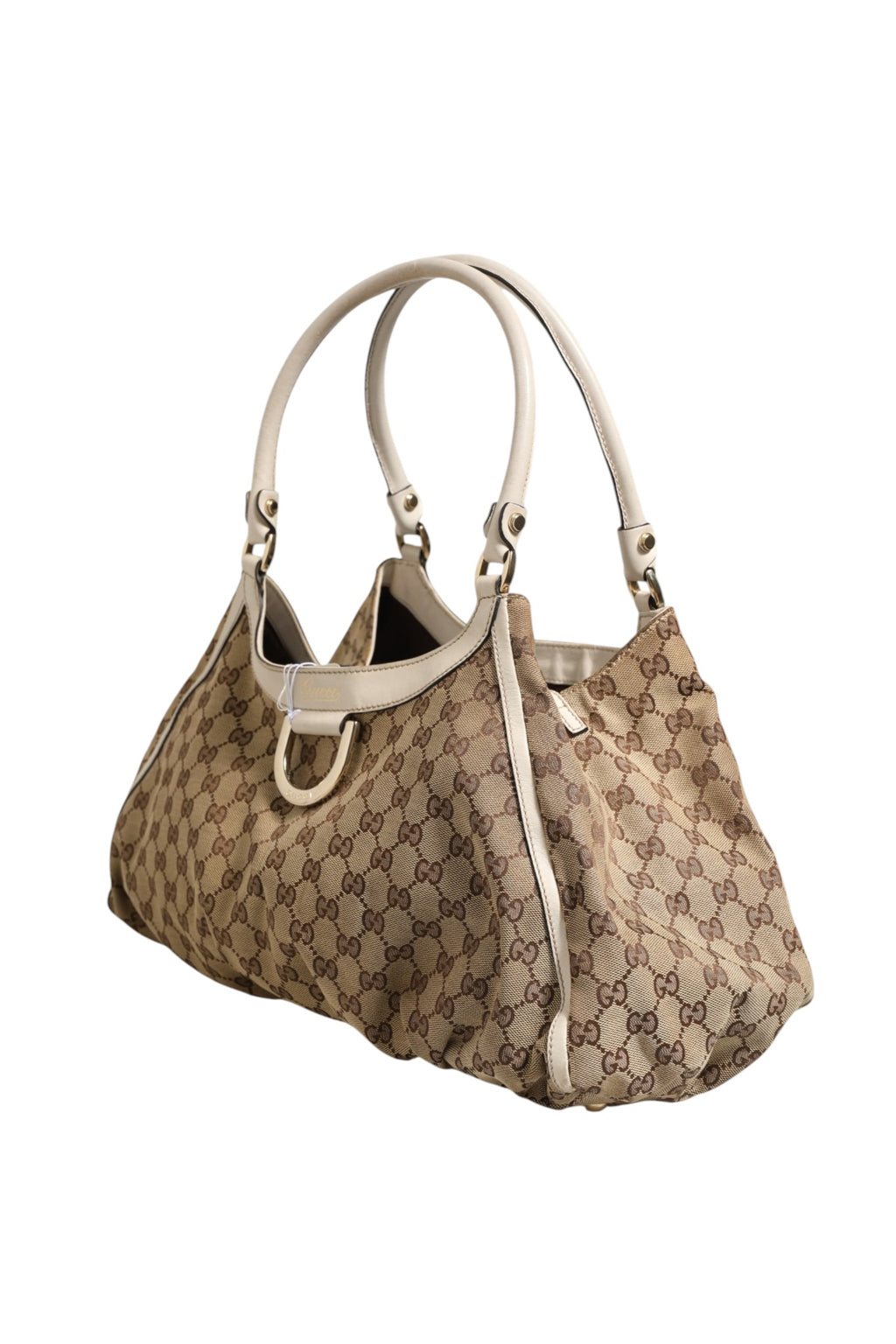 Sac porté épaule Gucci Canvas Abbey à anneau en D